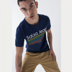 Camiseta Manga Corta Salsa C-126307