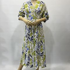 Vestido Largo Estampado Wnt Collection M-W124802